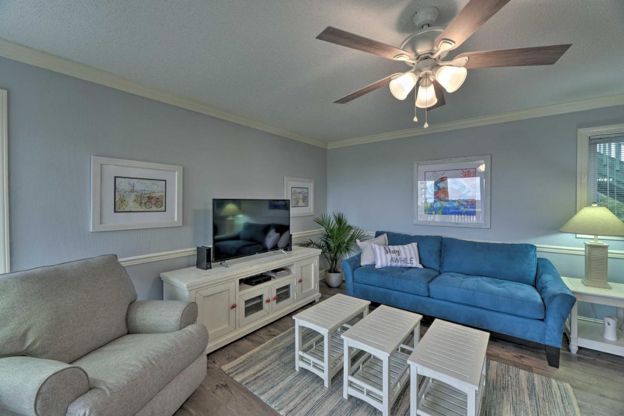 Bright Emerald Isle Condo With Private Beach Access! Ngoại thất bức ảnh
