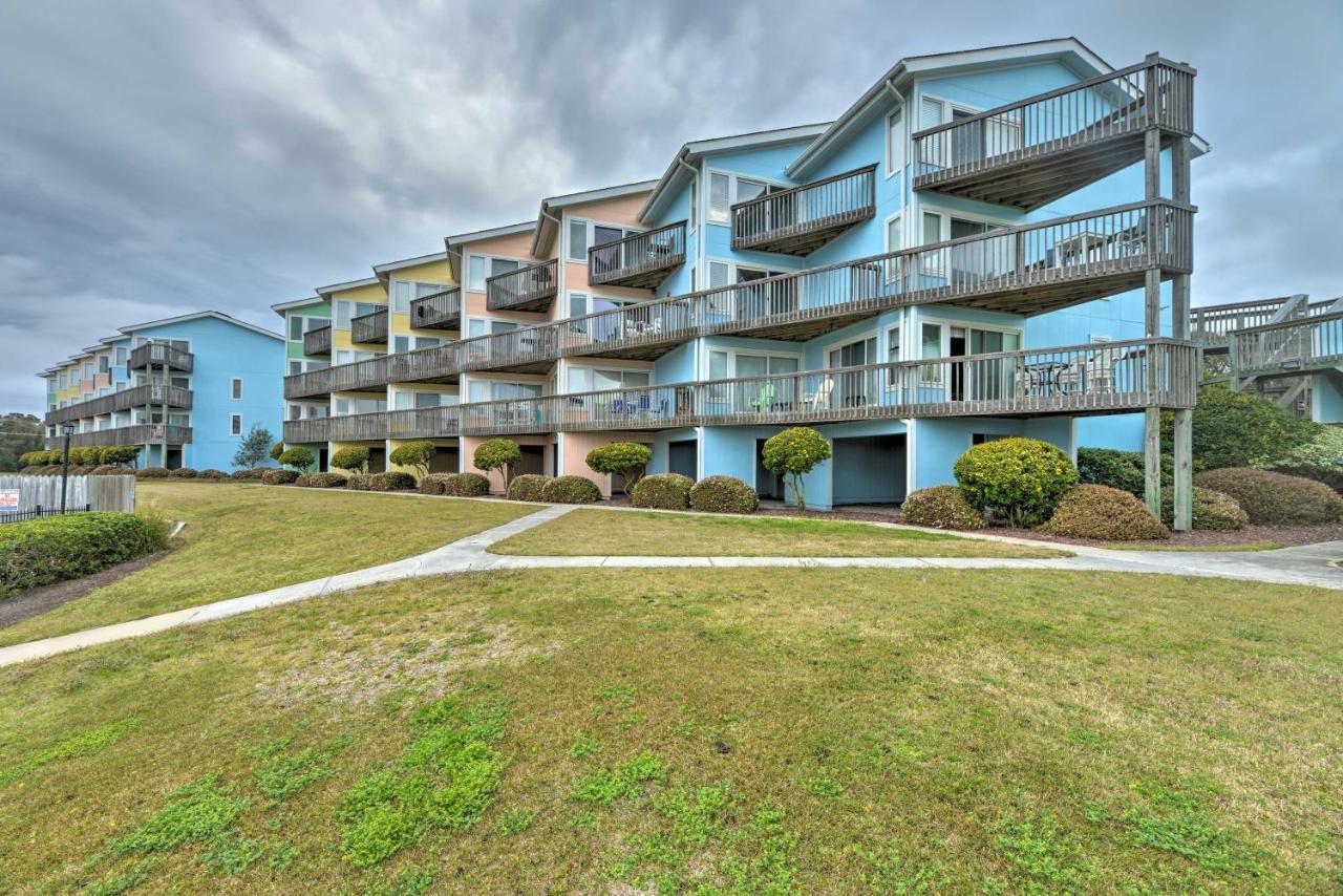 Bright Emerald Isle Condo With Private Beach Access! Ngoại thất bức ảnh