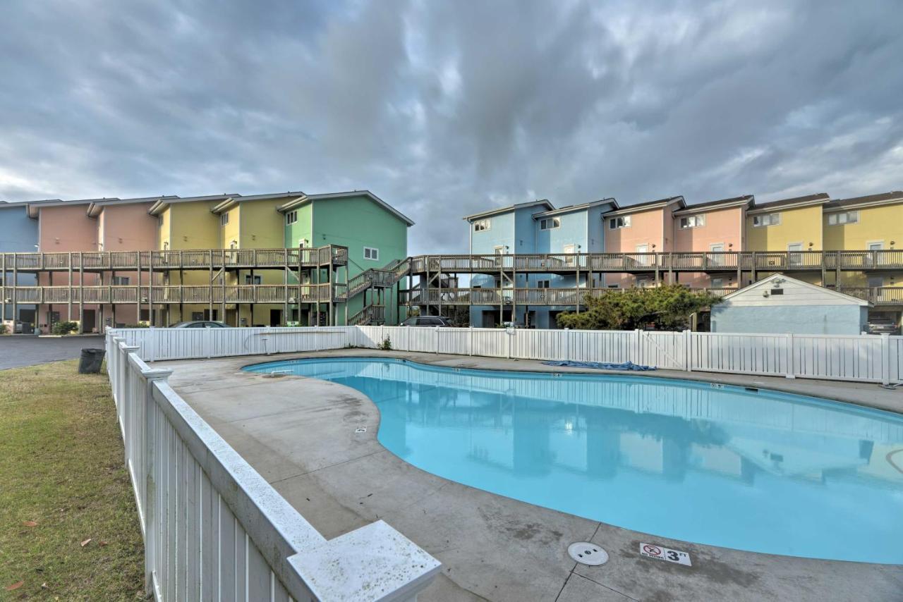 Bright Emerald Isle Condo With Private Beach Access! Ngoại thất bức ảnh