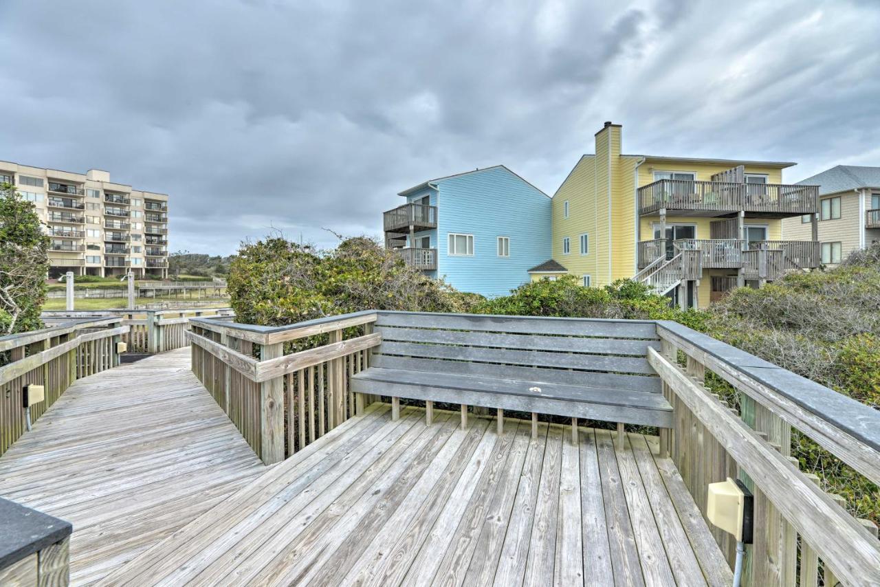 Bright Emerald Isle Condo With Private Beach Access! Ngoại thất bức ảnh